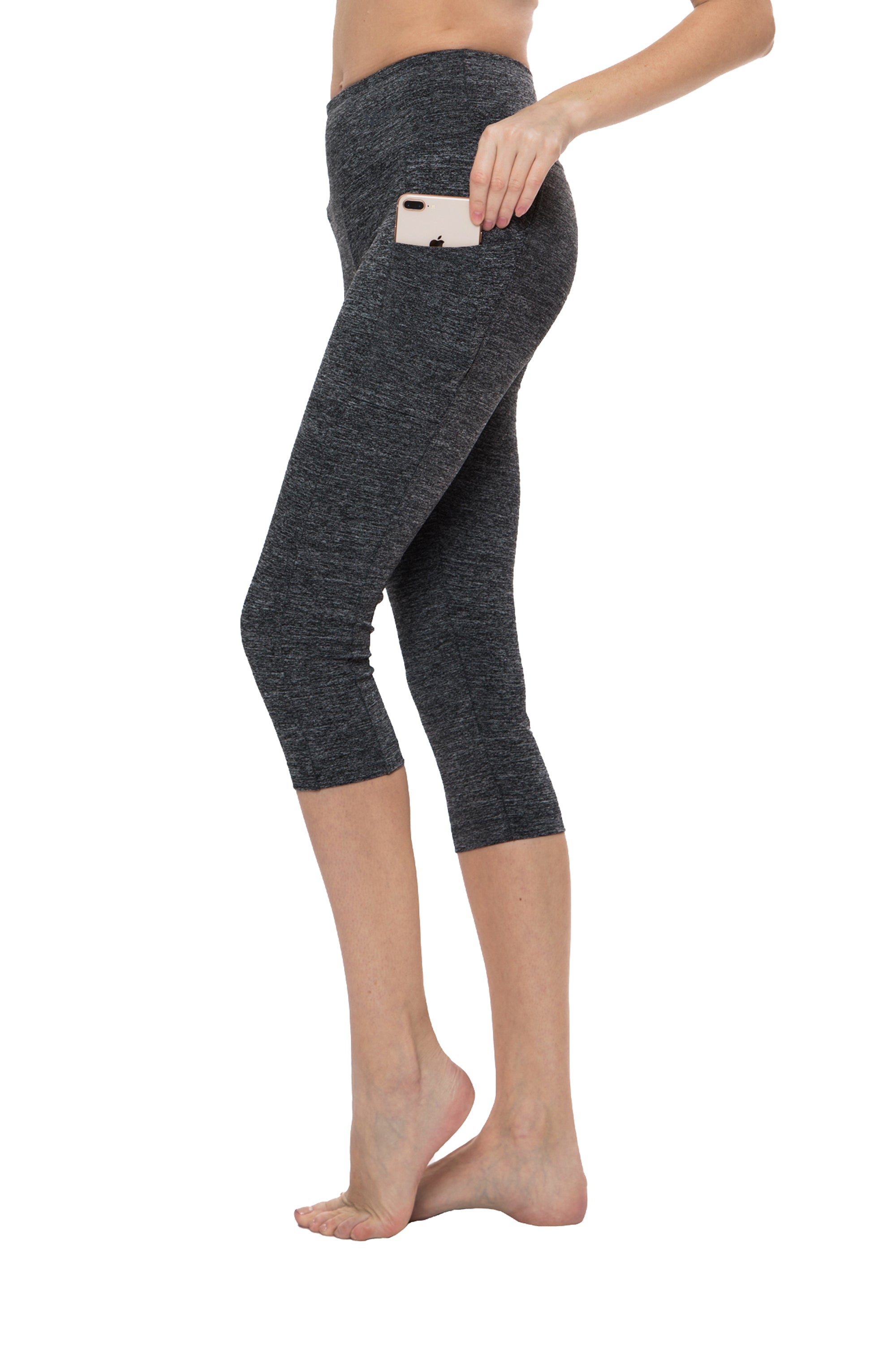 3/4 Length Leggings with Pockets