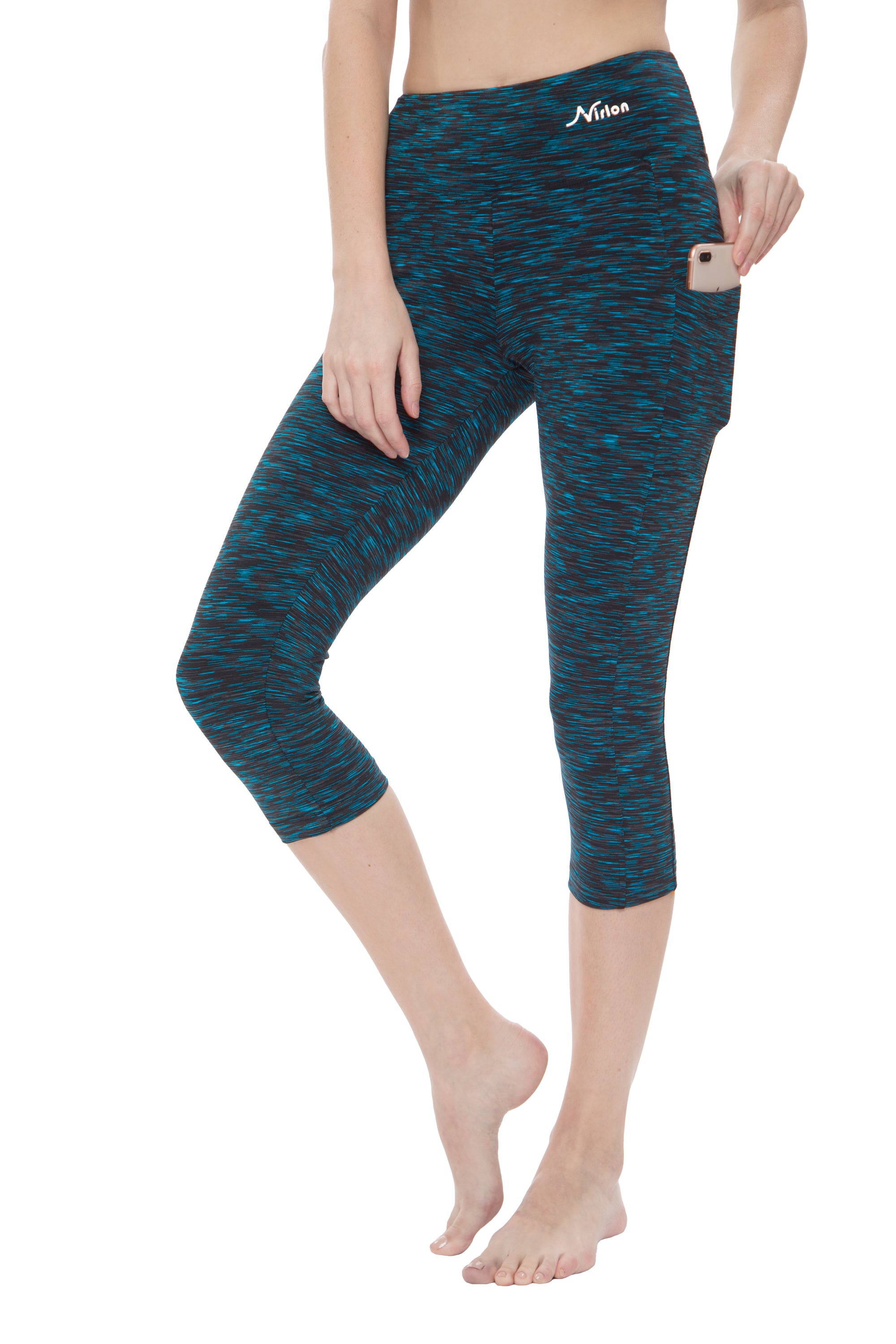 3/4 Length Leggings with Pockets