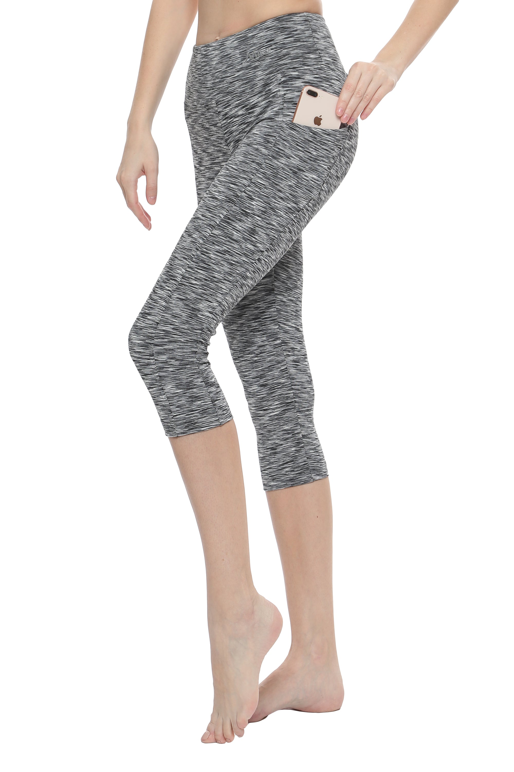 3/4 Length Leggings with Pockets