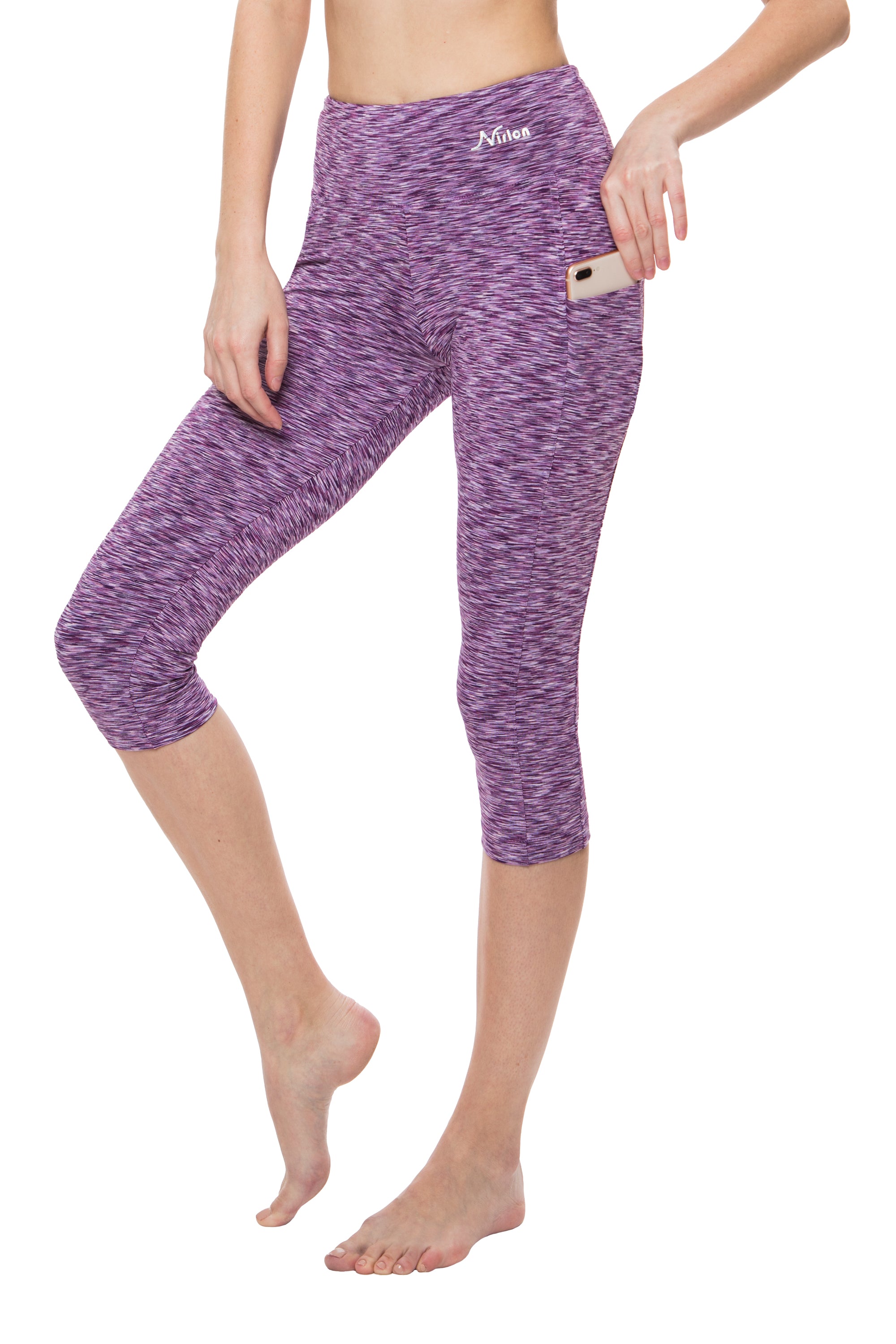 3/4 Length Leggings with Pockets