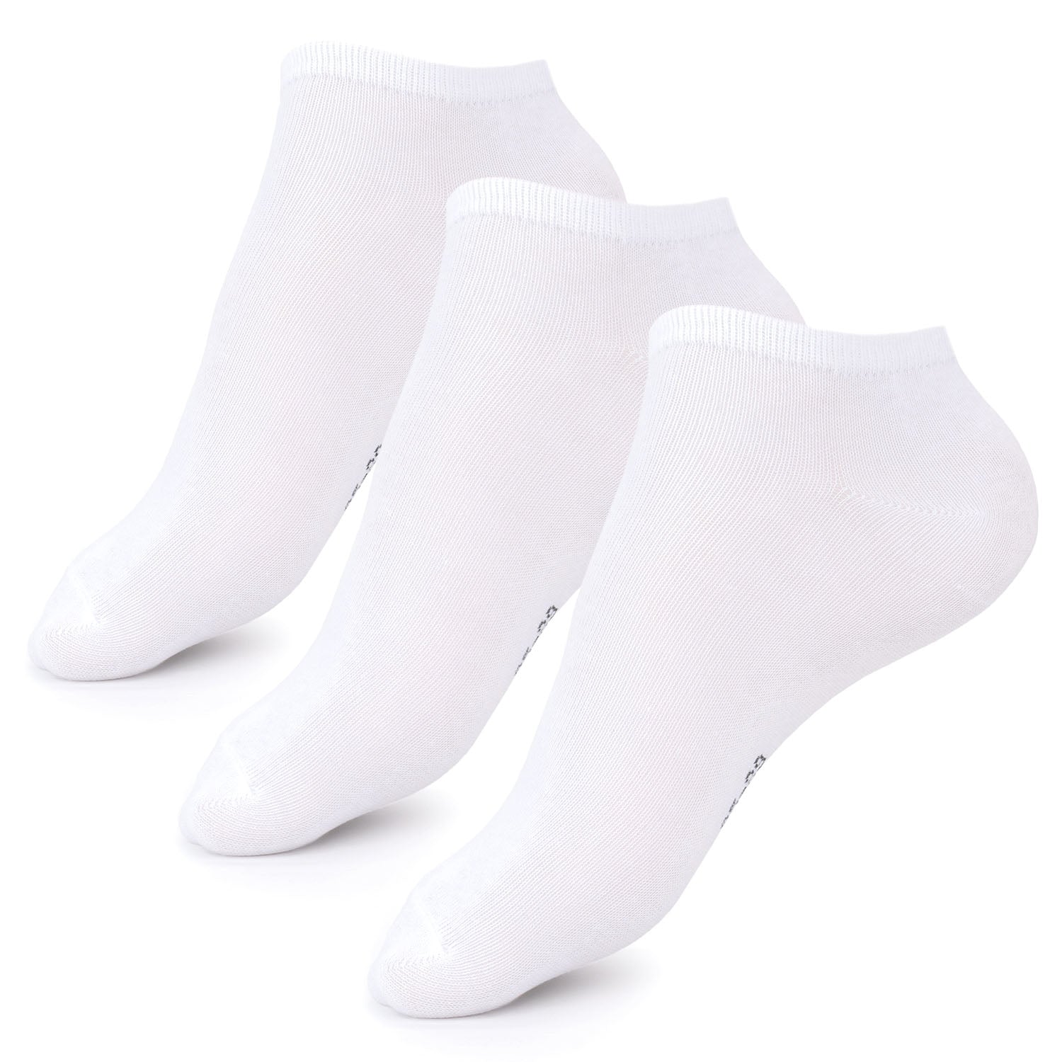 White Ankle Socks - 3 Pack