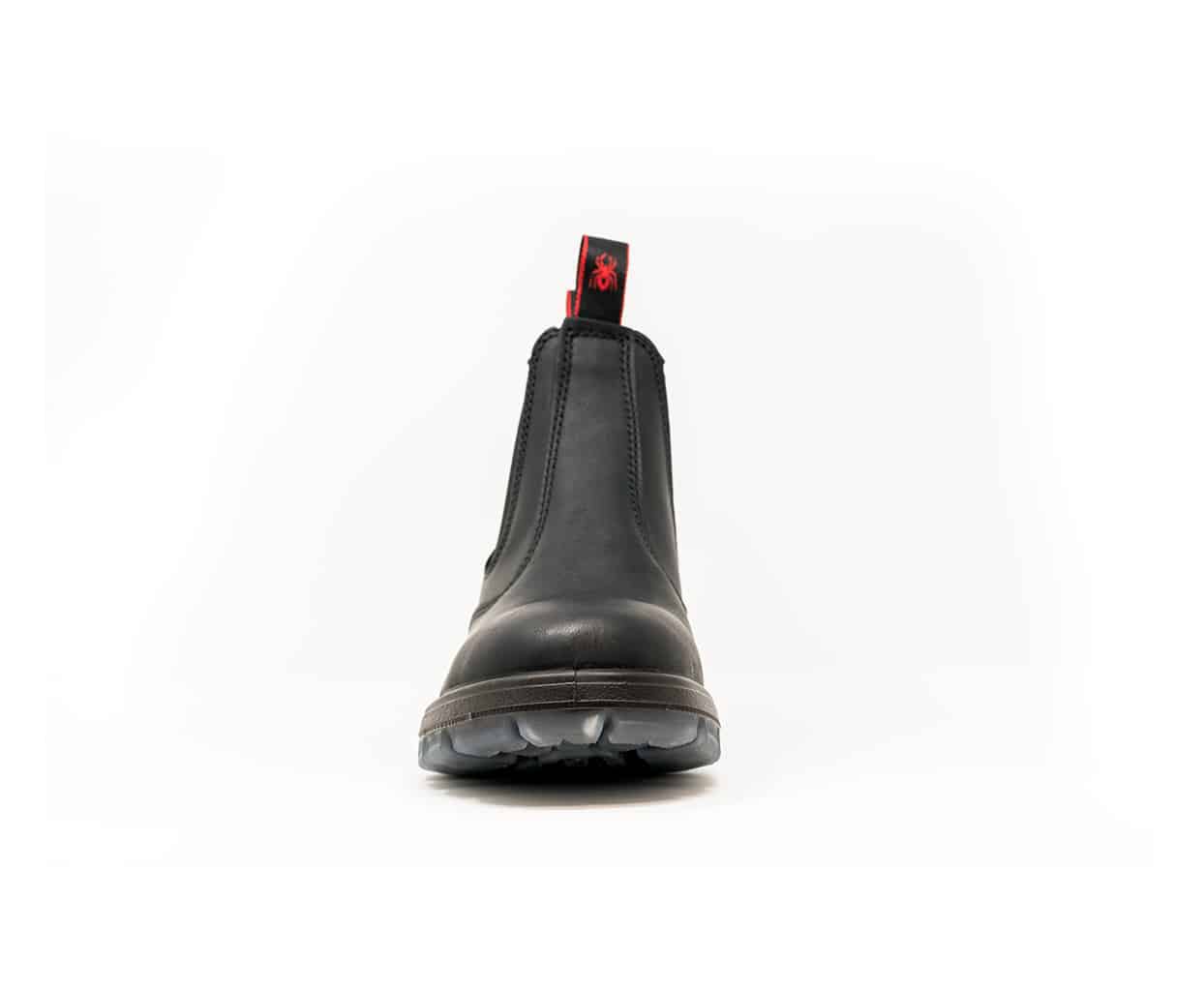 Work Boot – Black Full-Grain Leather