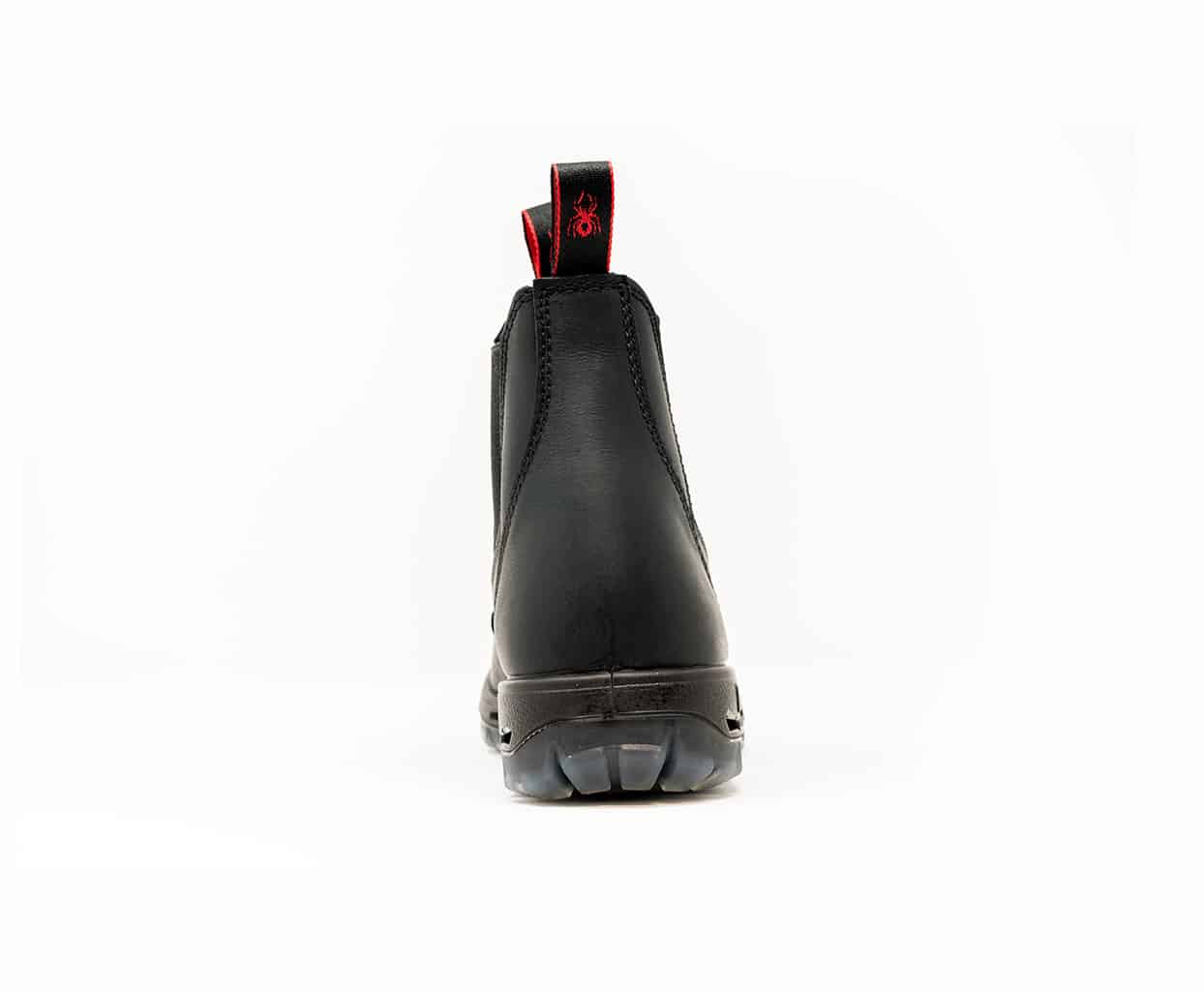 Work Boot – Black Full-Grain Leather