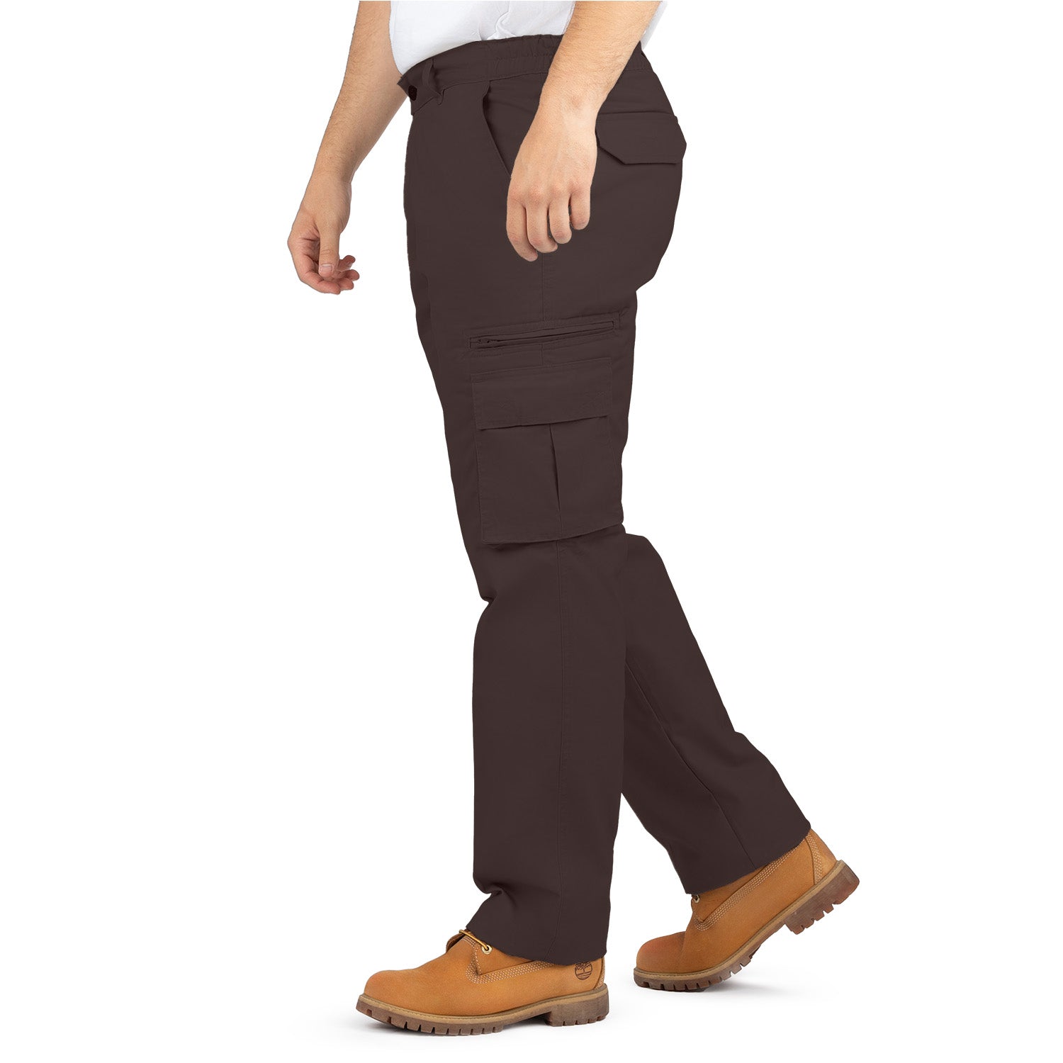 Cargo Pants with 8 Pockets and Belt