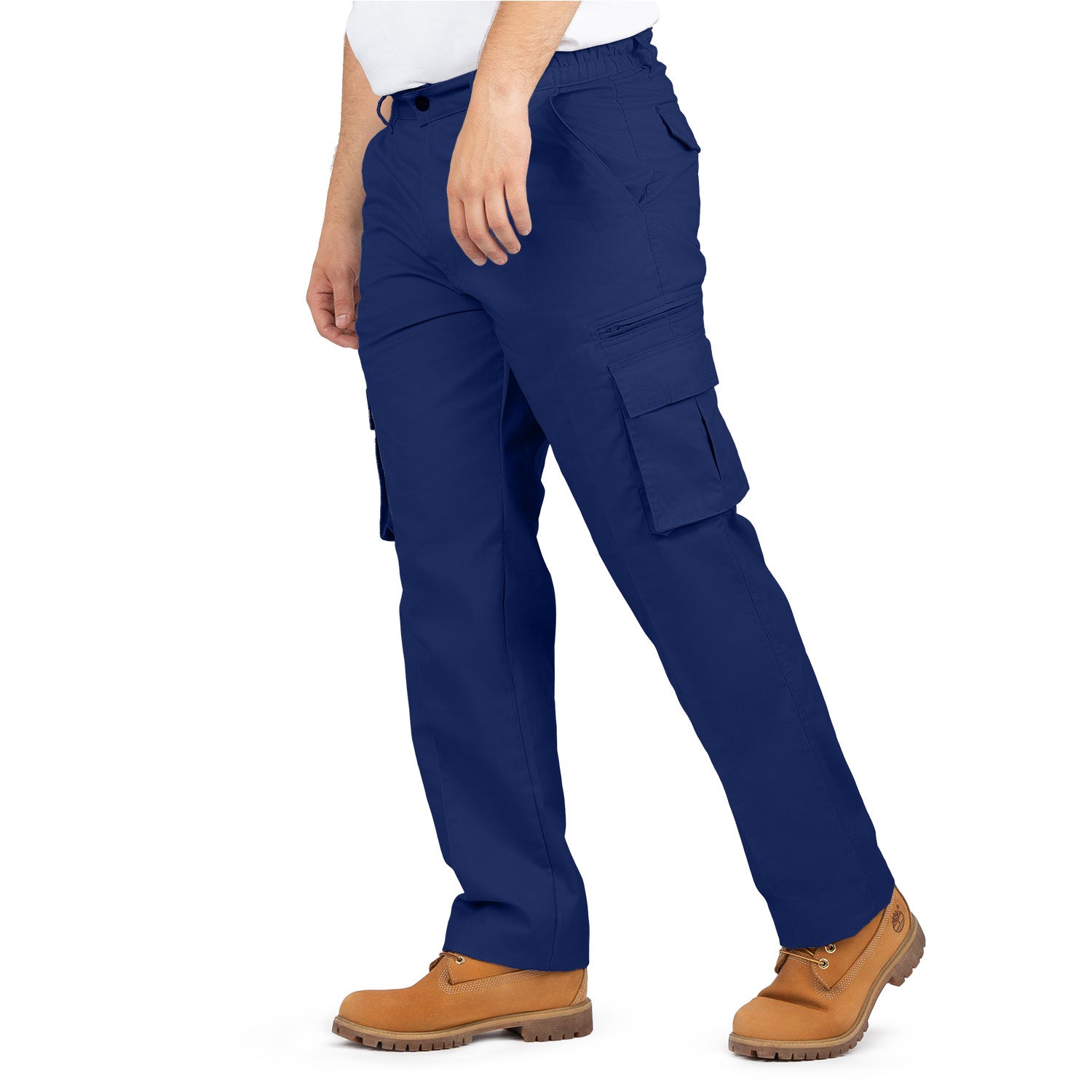 Cargo Pants with 8 Pockets and Belt