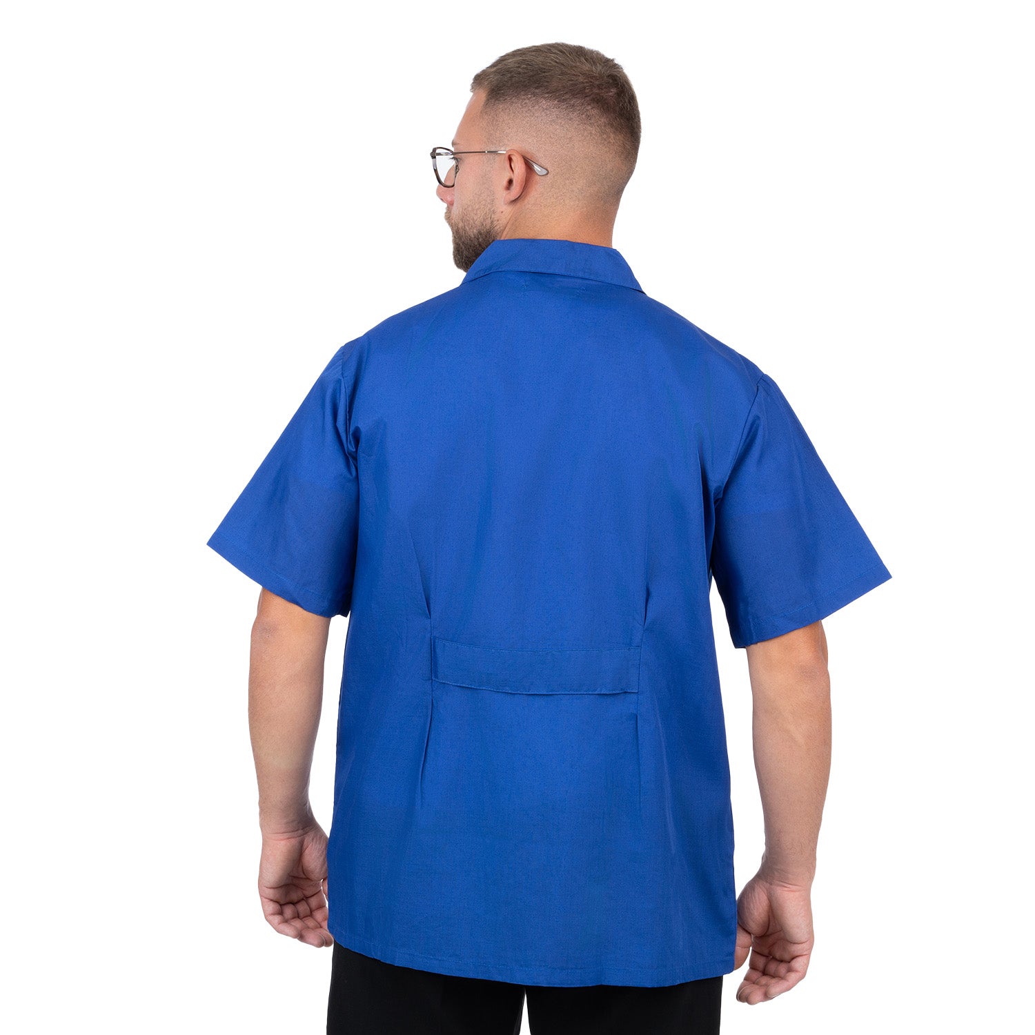 Short Sleeve Lab Coat