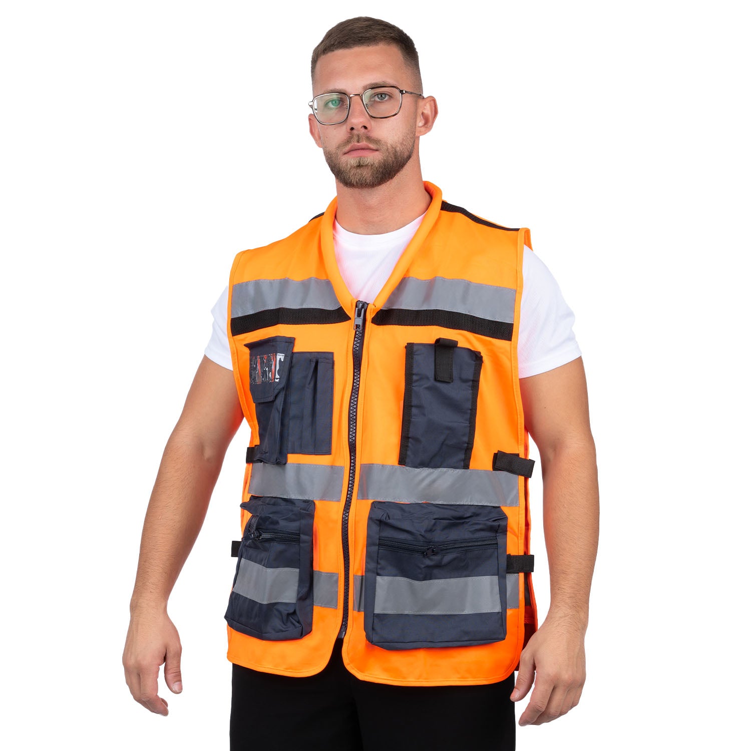 Paramedic Vest with Reflective Stripes