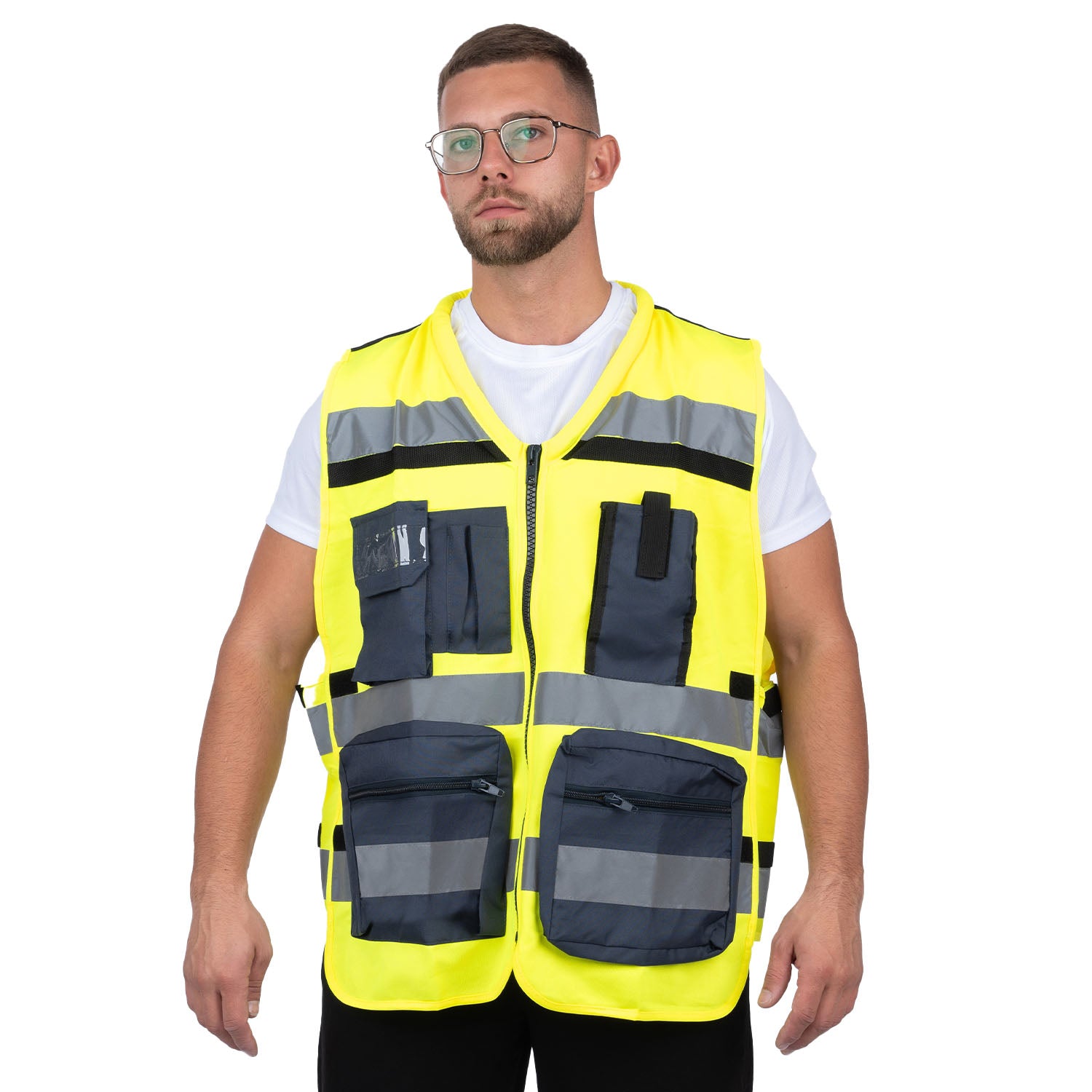 Paramedic Vest with Reflective Stripes