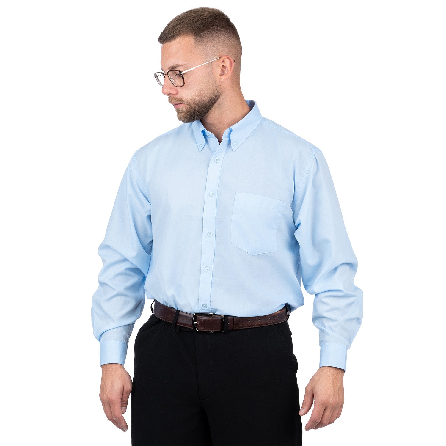 Long Sleeve Dyolen Cotton Shirt