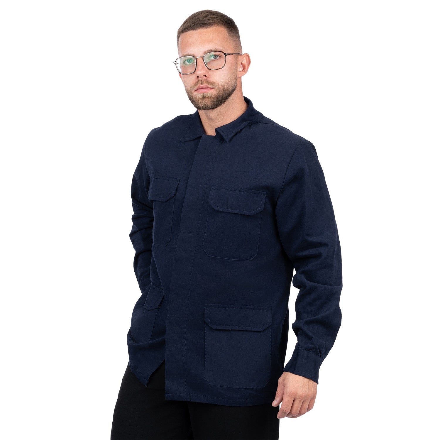 Welder Work Shirt with 4 Pockets