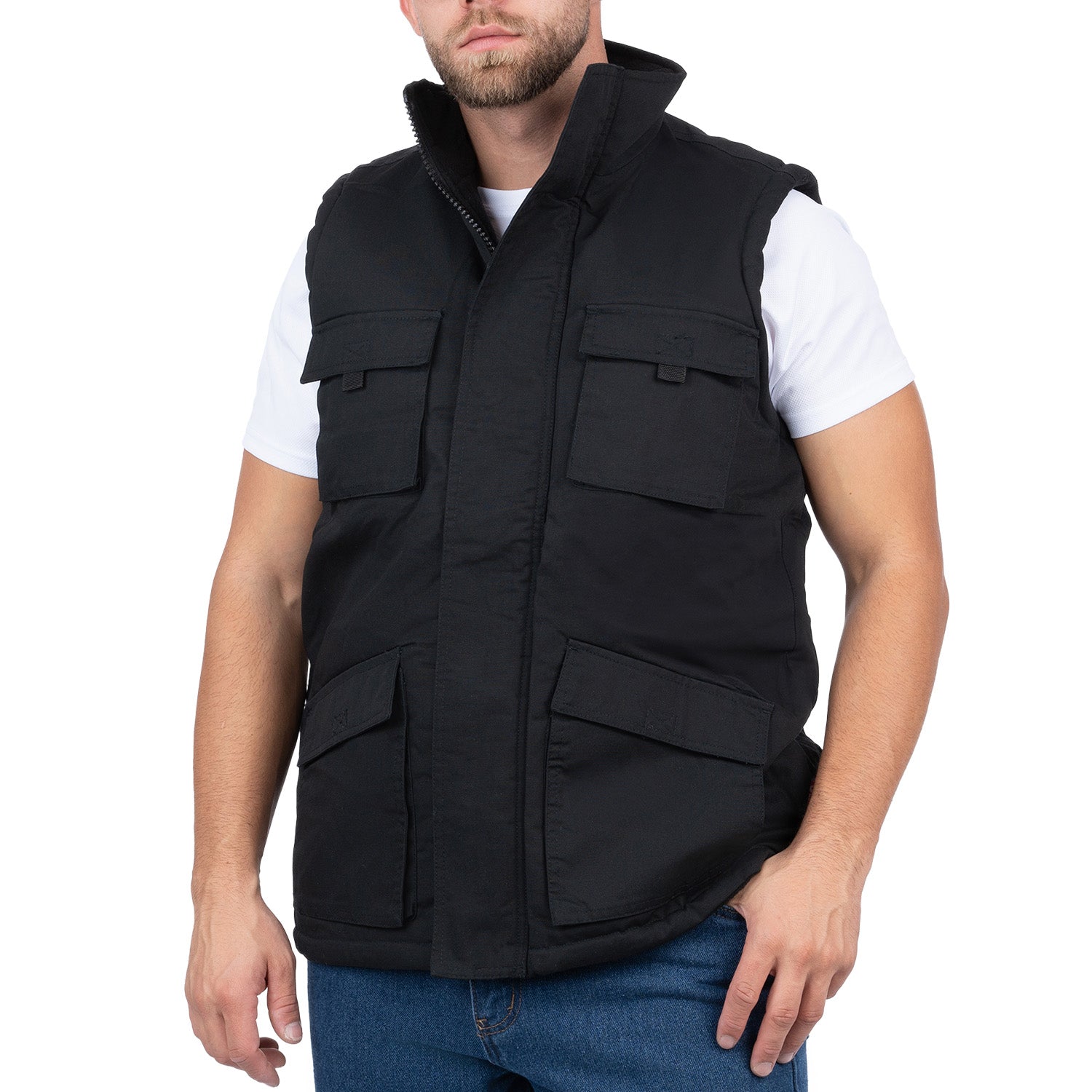 Padded Winter Work Vest