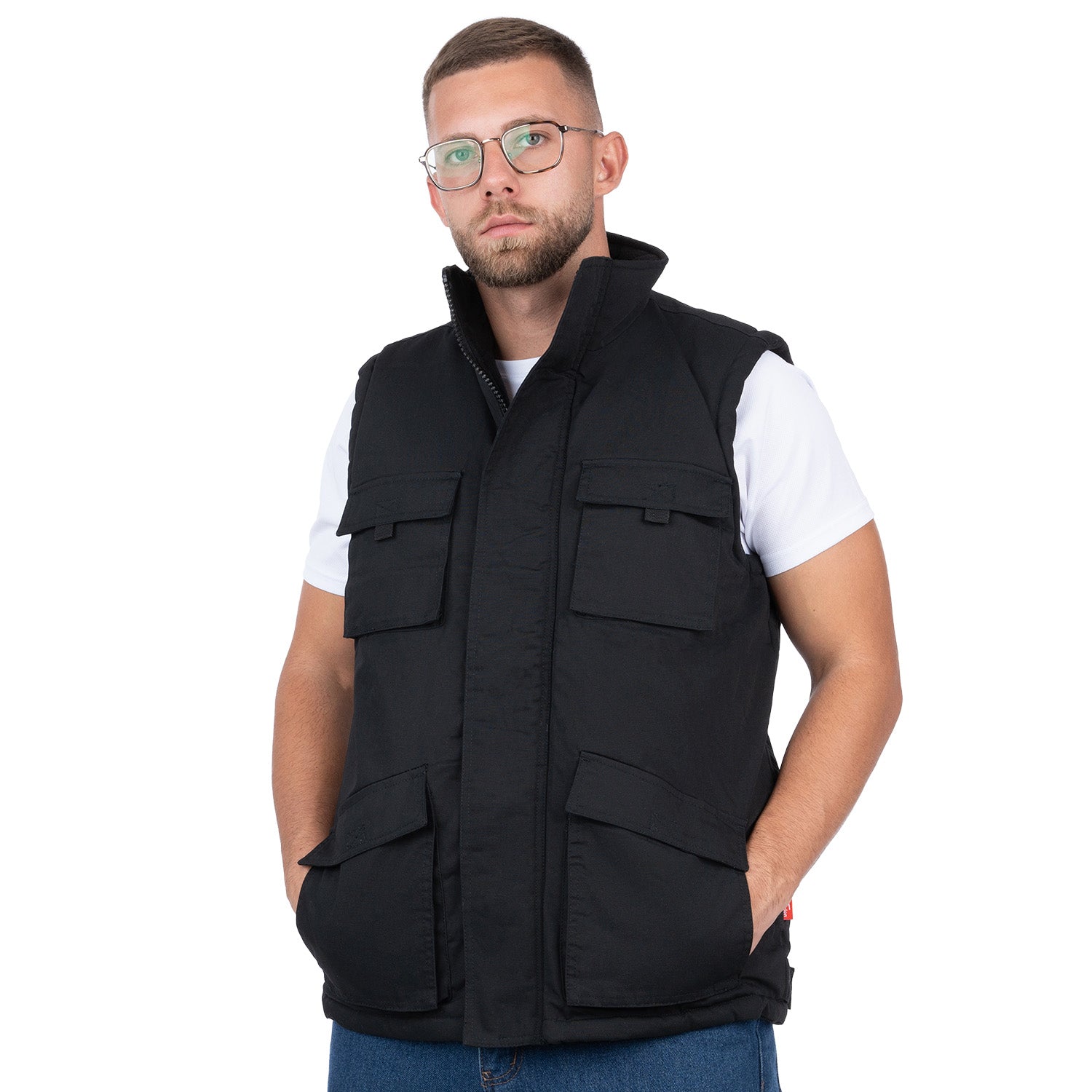 Padded Winter Work Vest