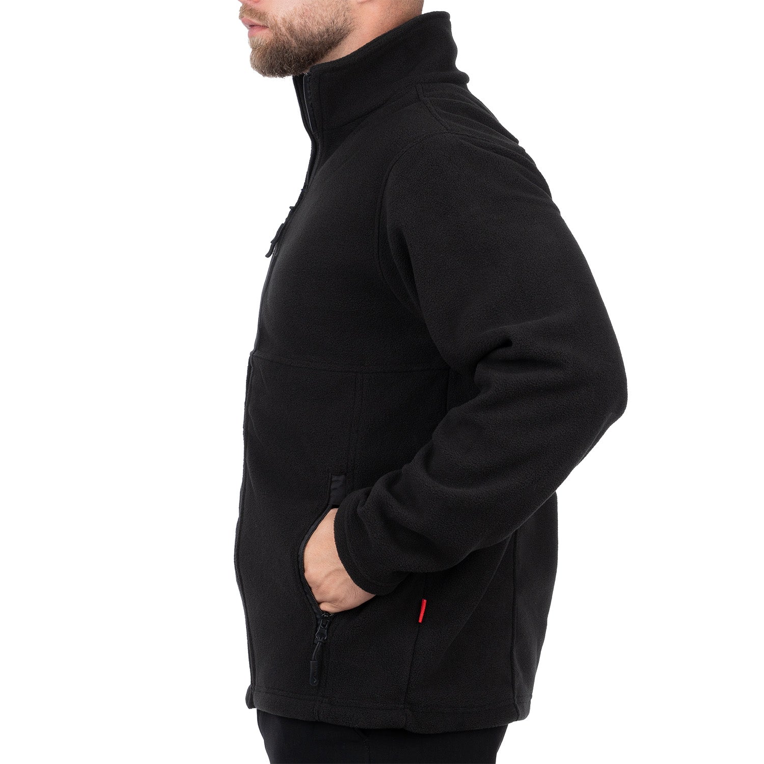 Fleece Jacket with 3 Pockets