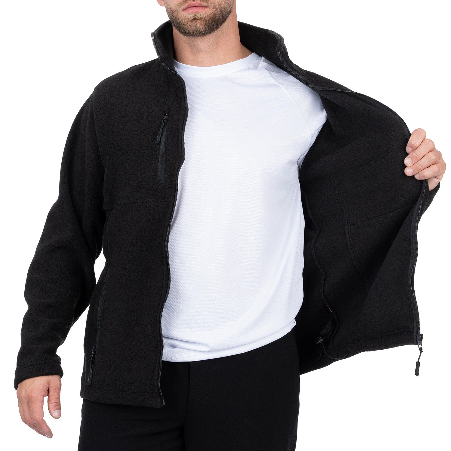 Fleece Jacket with 3 Pockets