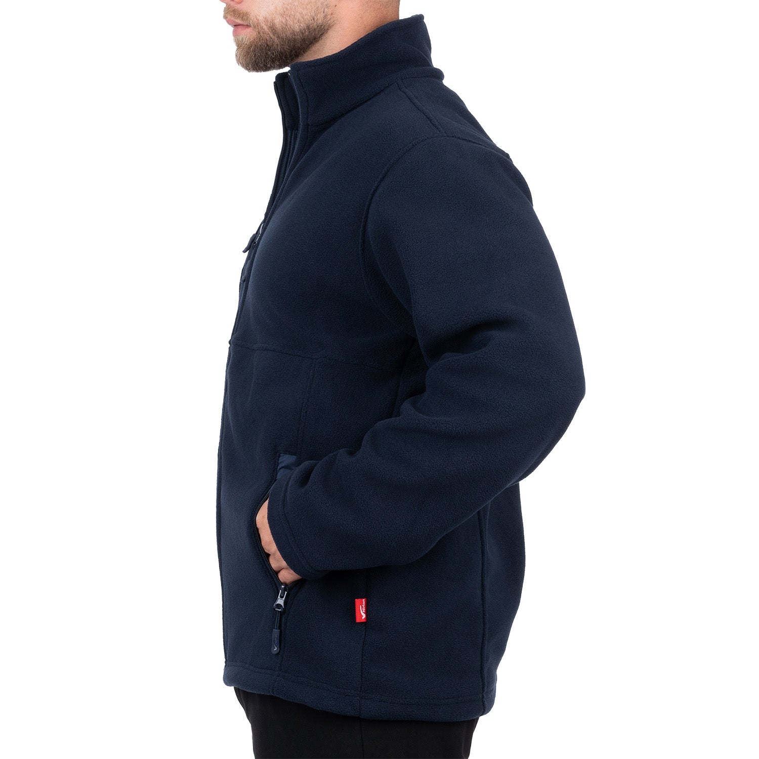 Fleece Jacket with 3 Pockets