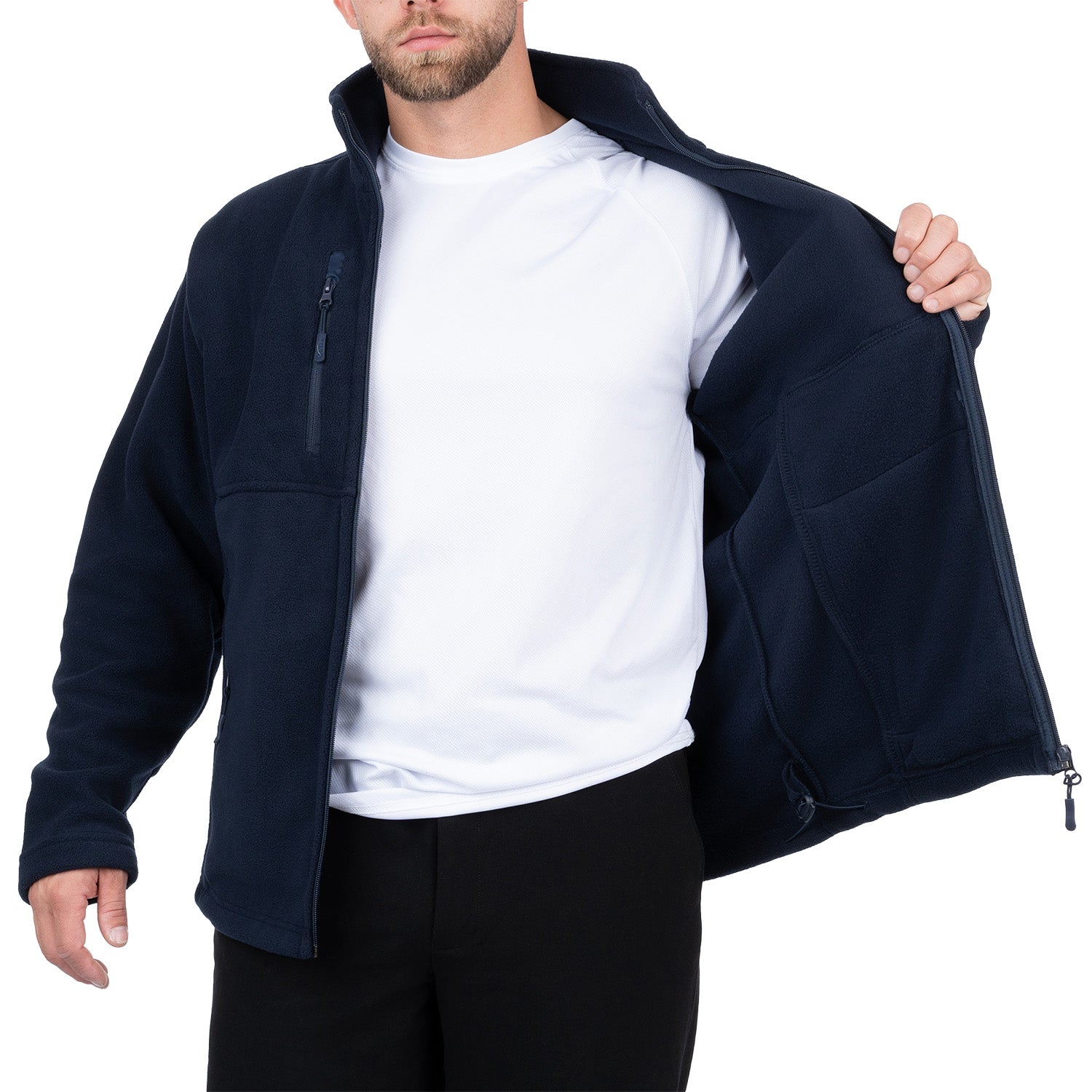 Fleece Jacket with 3 Pockets