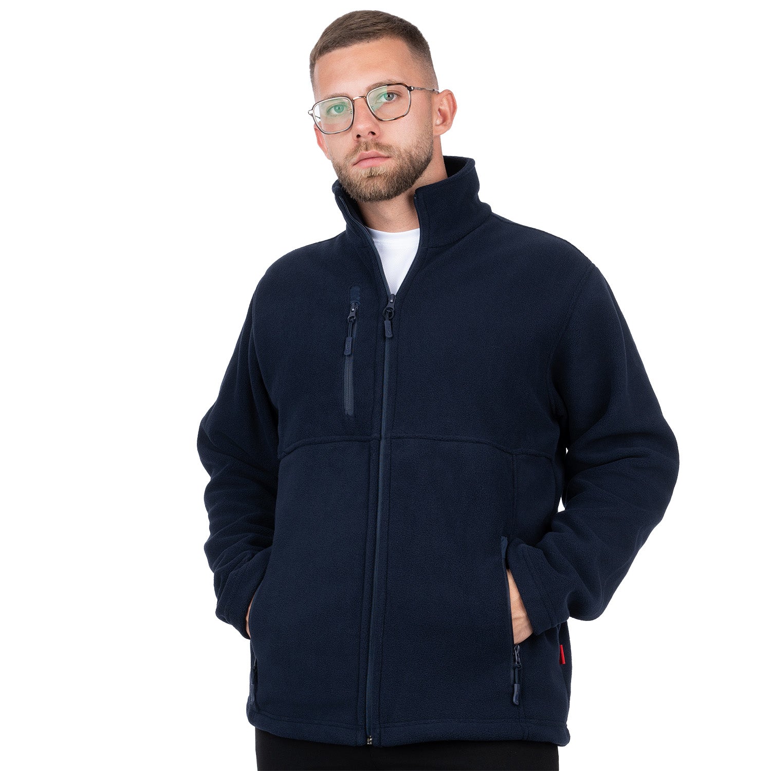 Fleece Jacket with 3 Pockets