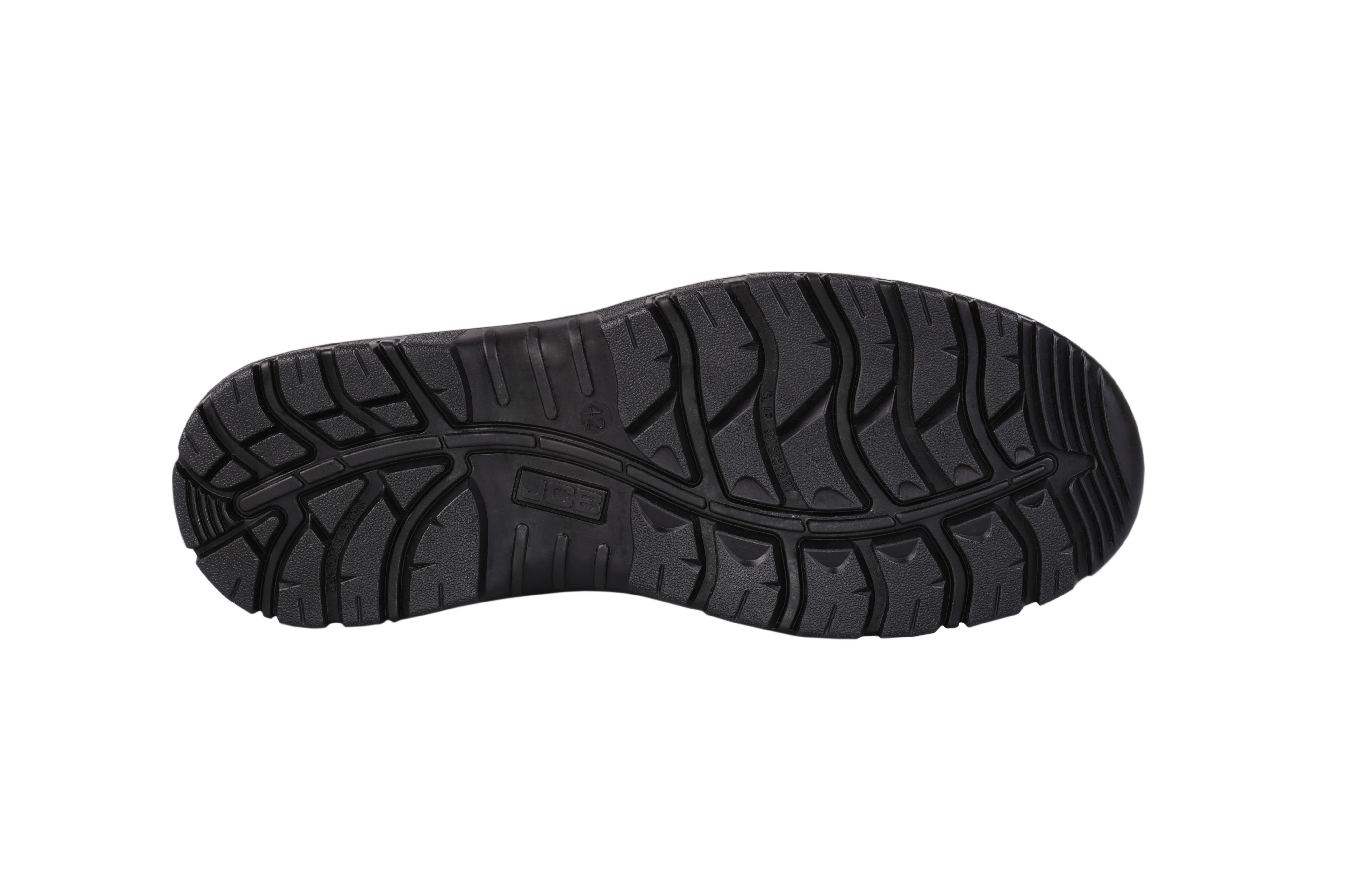 Work Boot – Black Smooth Leather