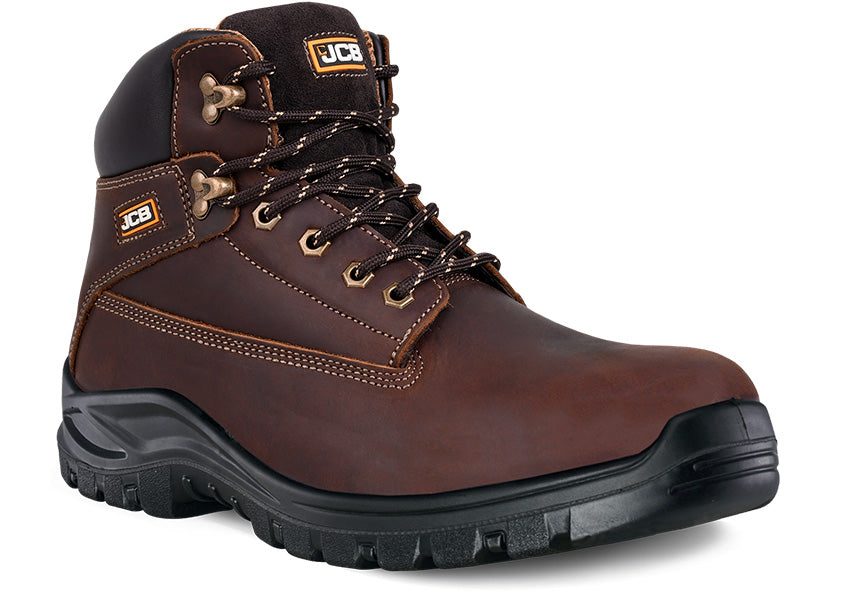 Work Boot – Brown Suede Leather