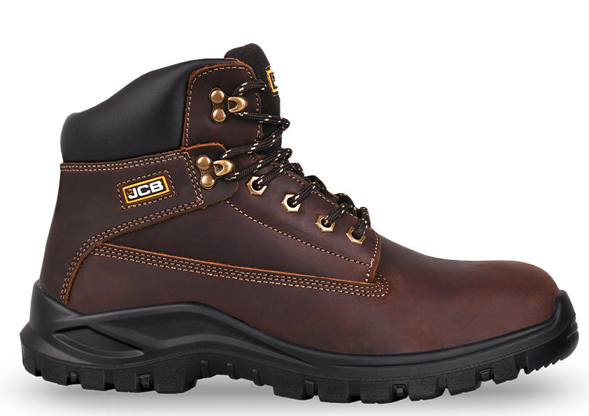 Work Boot – Brown Suede Leather