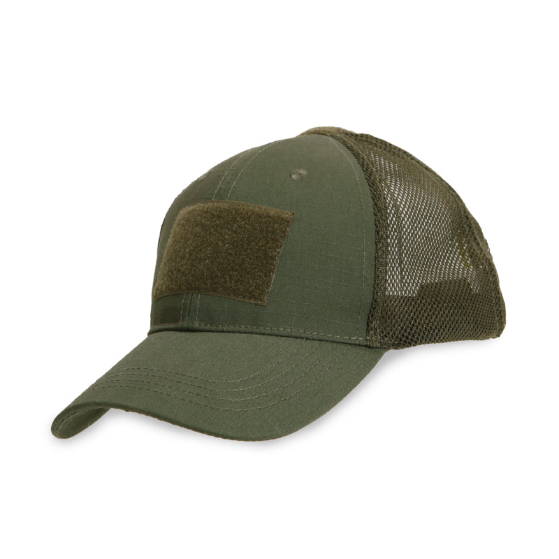 Saren Tactical 6-Panel Mesh Hat with Velcro Patch Panels