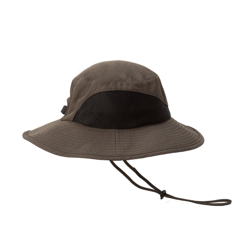 Safari Wide-Brim Microfiber Sun Hat with Vents