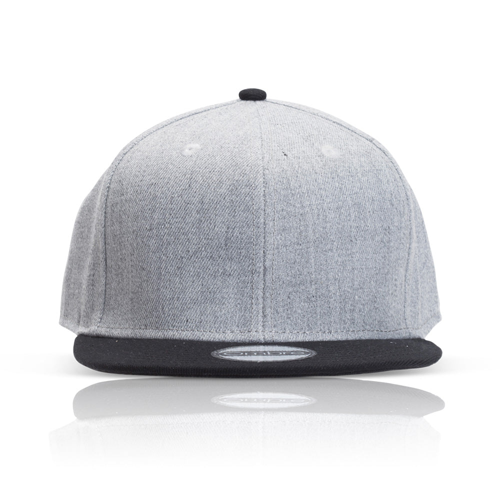 Mike 6-Panel Two-Tone Melange Cap
