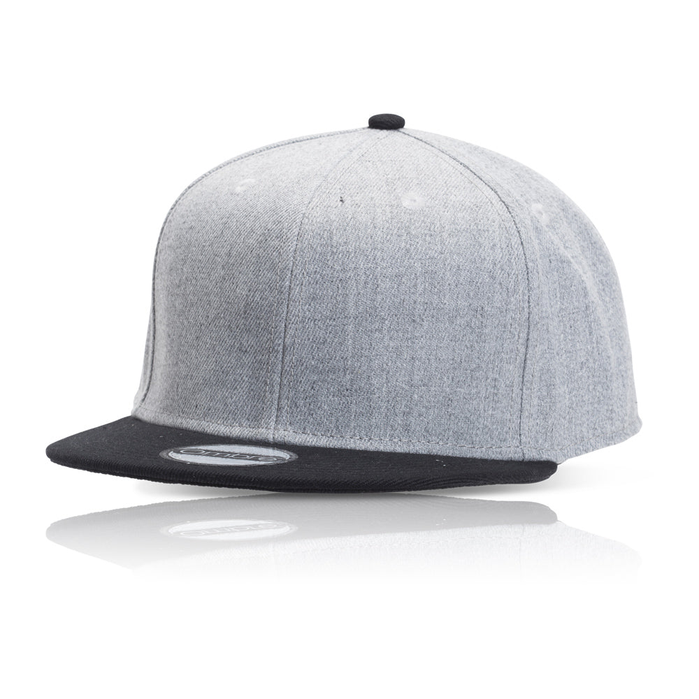 Mike 6-Panel Two-Tone Melange Cap