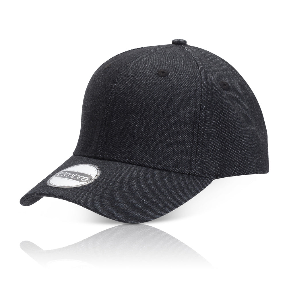 Bill 6-Panel Premium Denim Cap