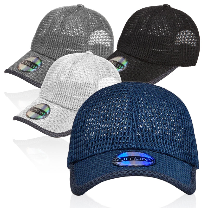 Chase 6-Panel Mesh Trucker Cap
