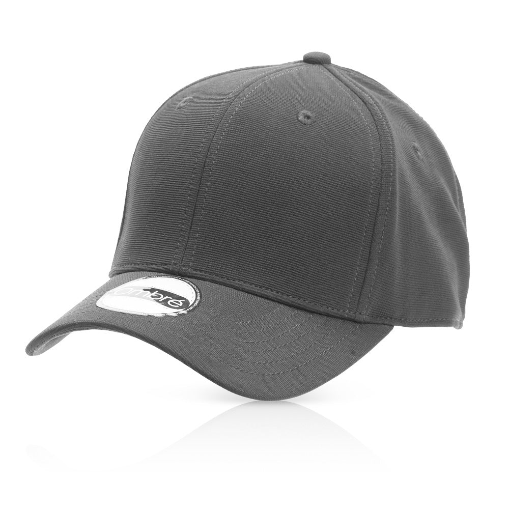 Bob 6-Panel Moisture-Wicking Stretch-Fit Cap