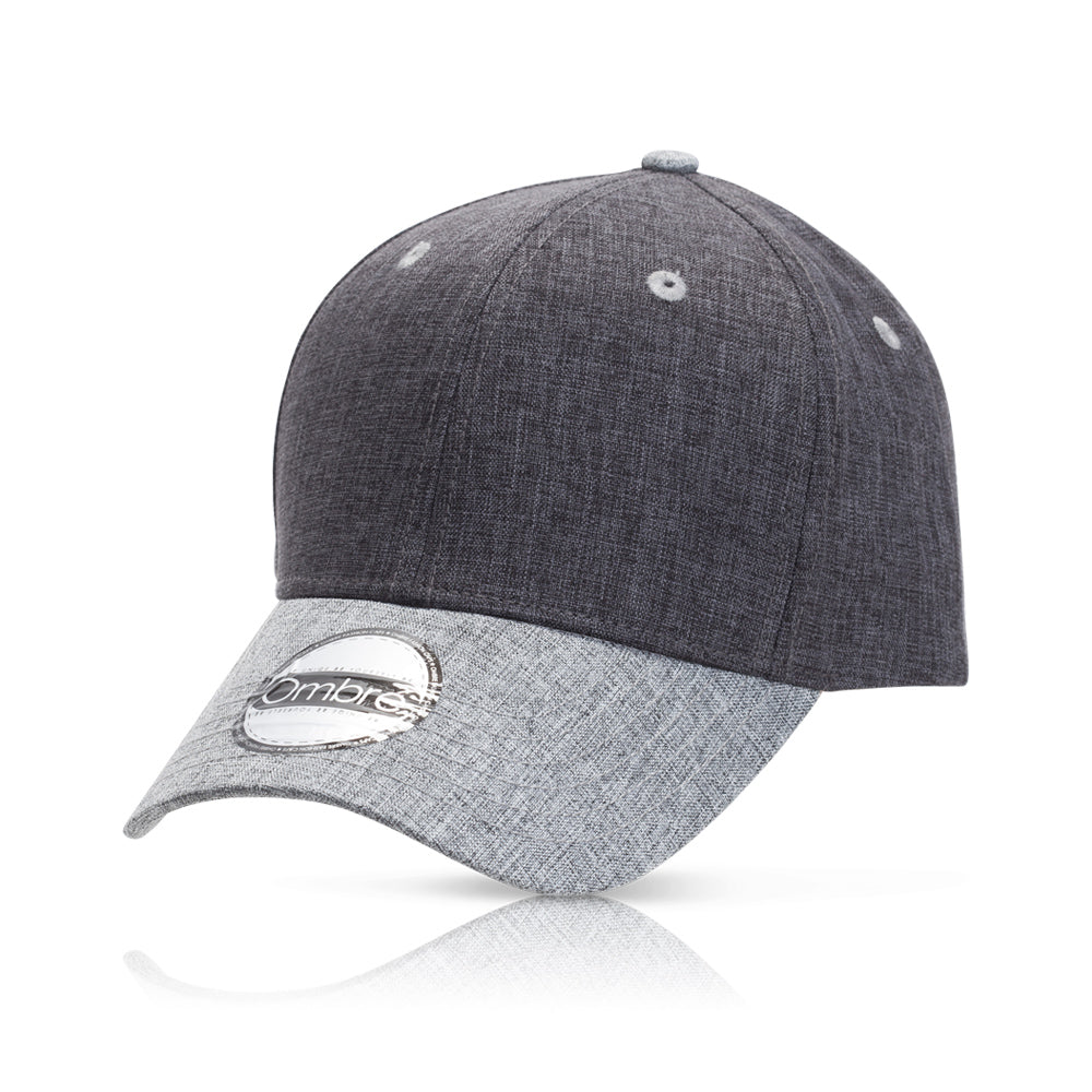 John 6-Panel Two-Tone Melange Cap