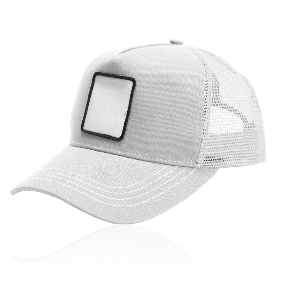 Justin 5-Panel Mesh Cap with Optional Patch Panel