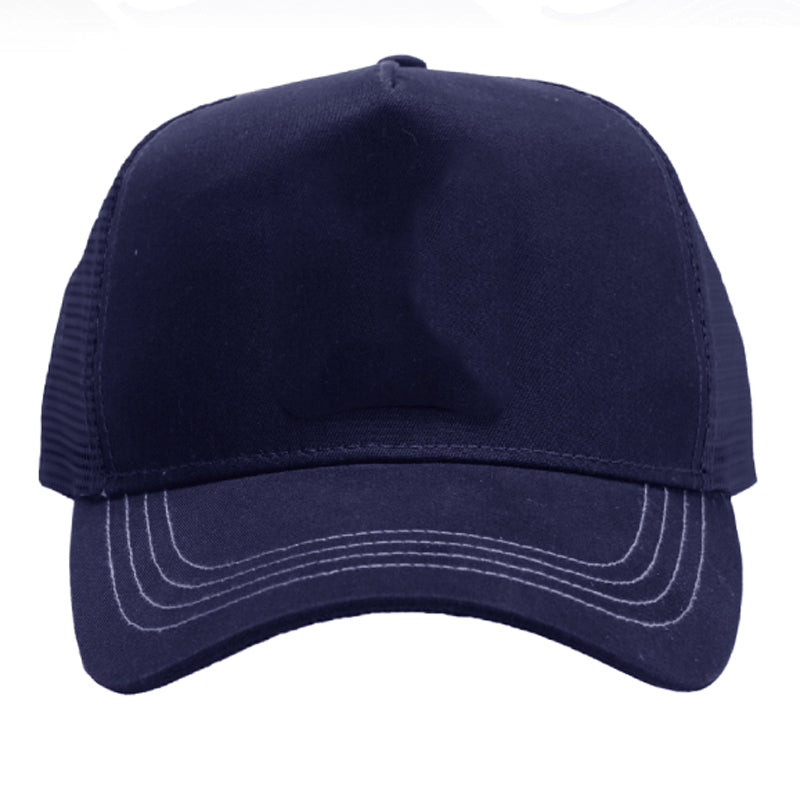 Justin 5-Panel Mesh Cap with Optional Patch Panel