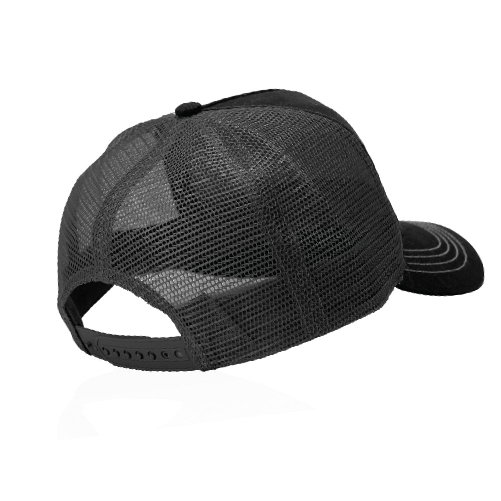 Justin 5-Panel Mesh Cap with Optional Patch Panel