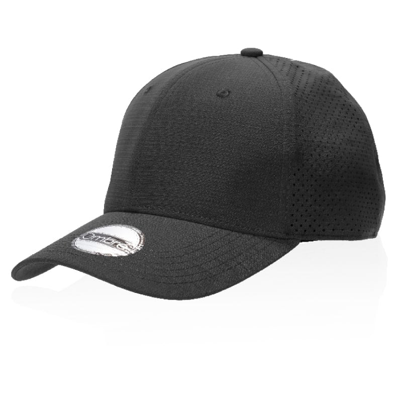 Scotty 6-Panel Microfiber Cap with Laser-Cut Mesh Vents