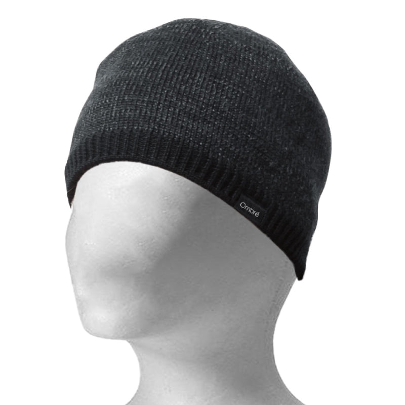 Brook Knit Wool Beanie with Fleece Lining