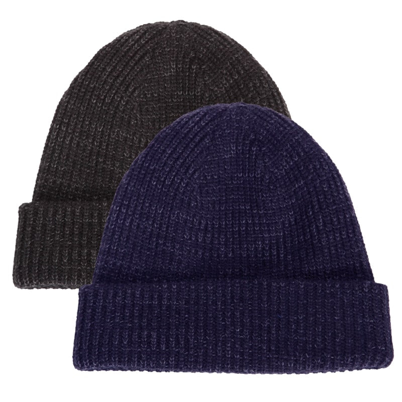 Paris Merino Wool Beanie with Fleece Lining