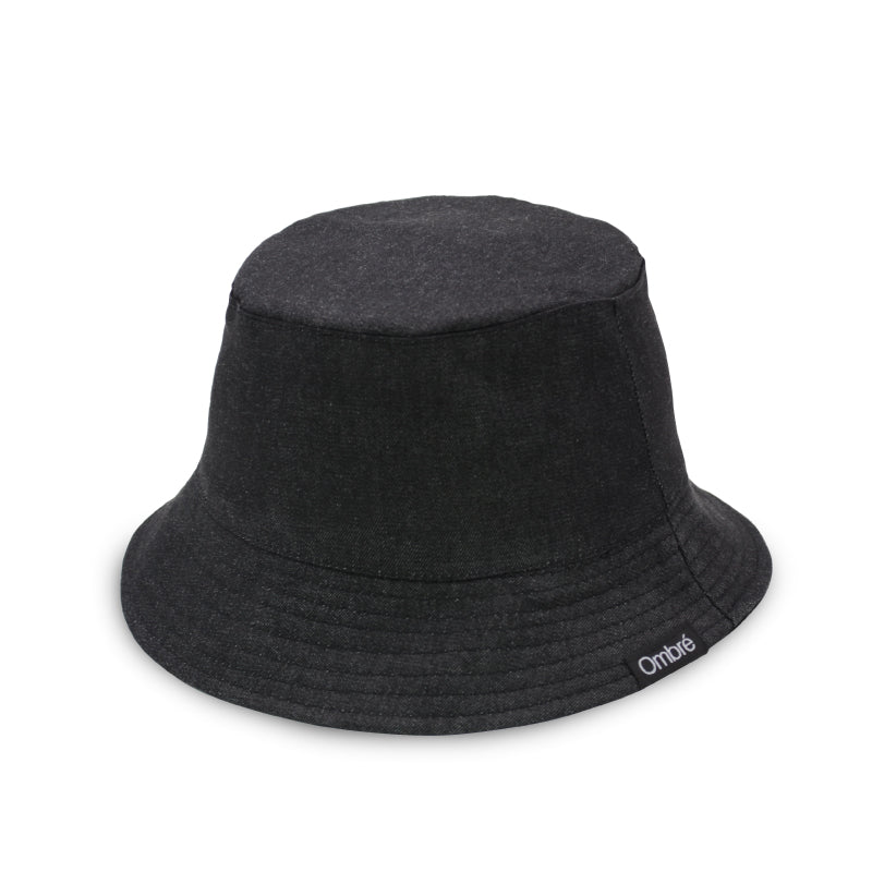 Lucas Two-Layer Denim & Cotton Bucket Hat