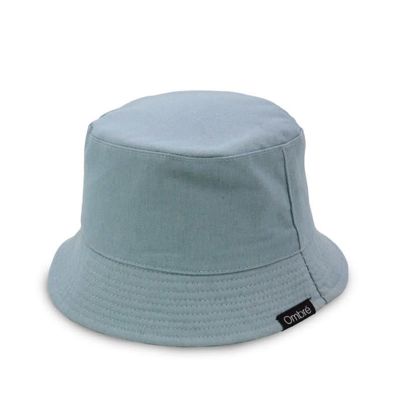 Lucas Two-Layer Denim & Cotton Bucket Hat