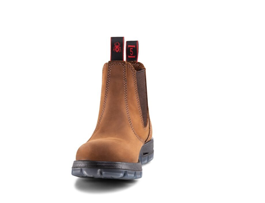 Chelsea Boot – Dark Brown Nubuck Leather Work Boots
