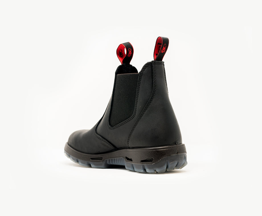 רדבק USBBK – נעלי בטיחות SB צ'לסי לעבודה מעור בצבע שחור