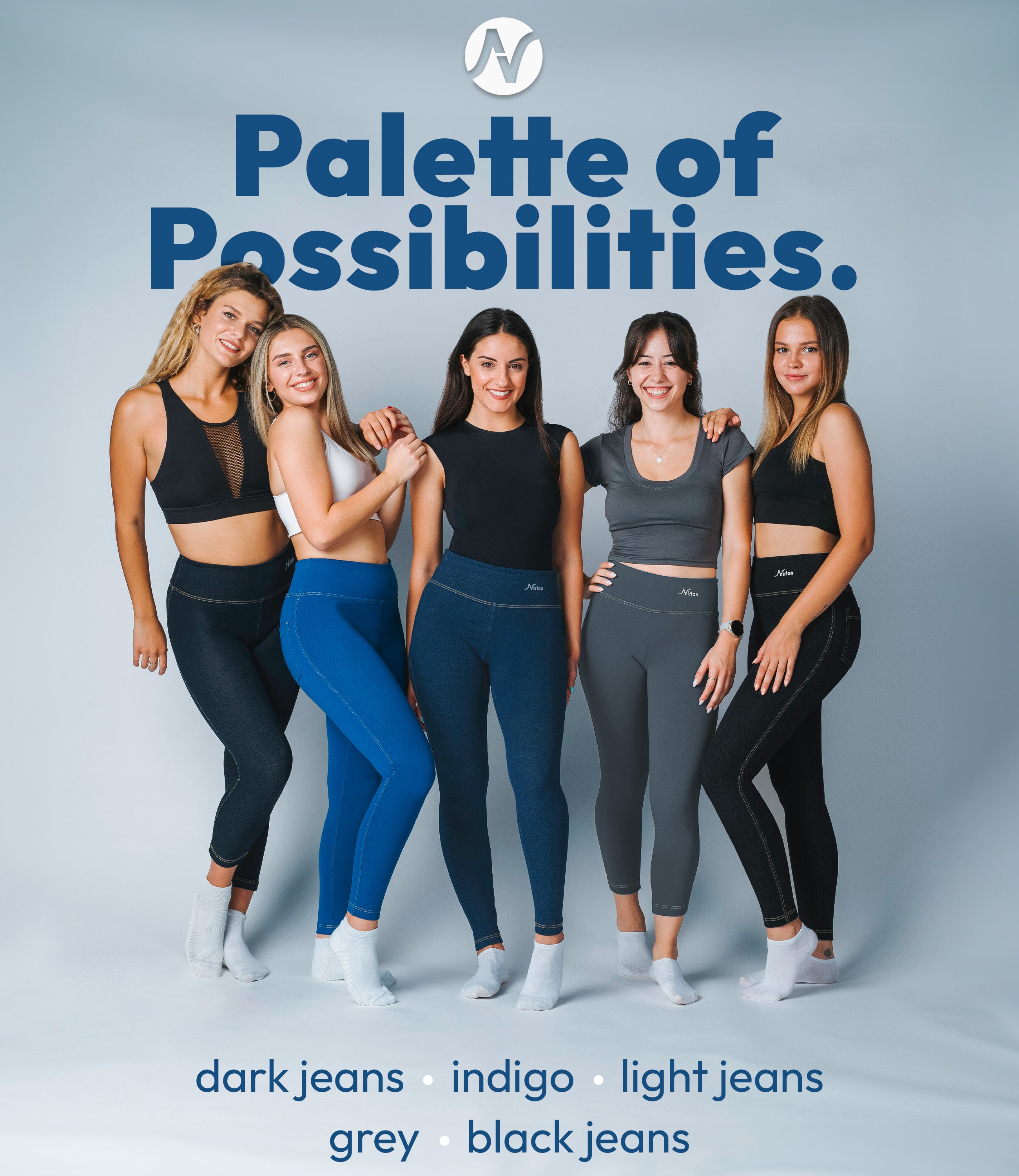 Denim-Look Jeggings