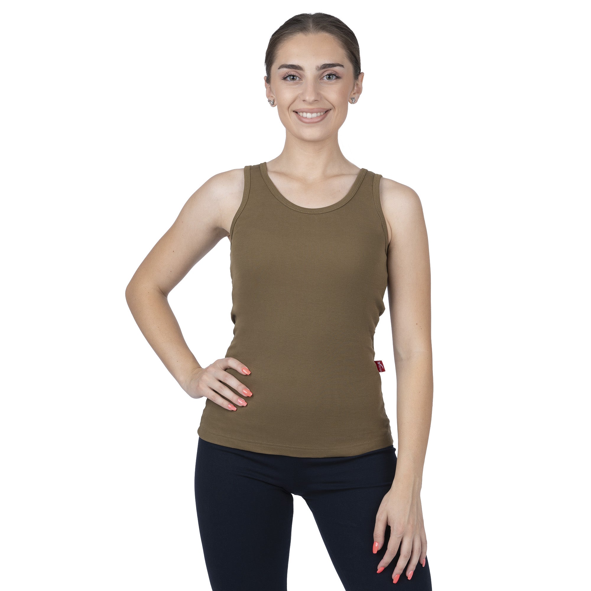 CottoNIR™ Ribbed Cotton Tank Top for Women