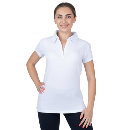 Short Sleeve Lycra Polo Shirt