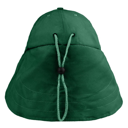 6-Panel Microfiber Ligioner Hat with Long Visor