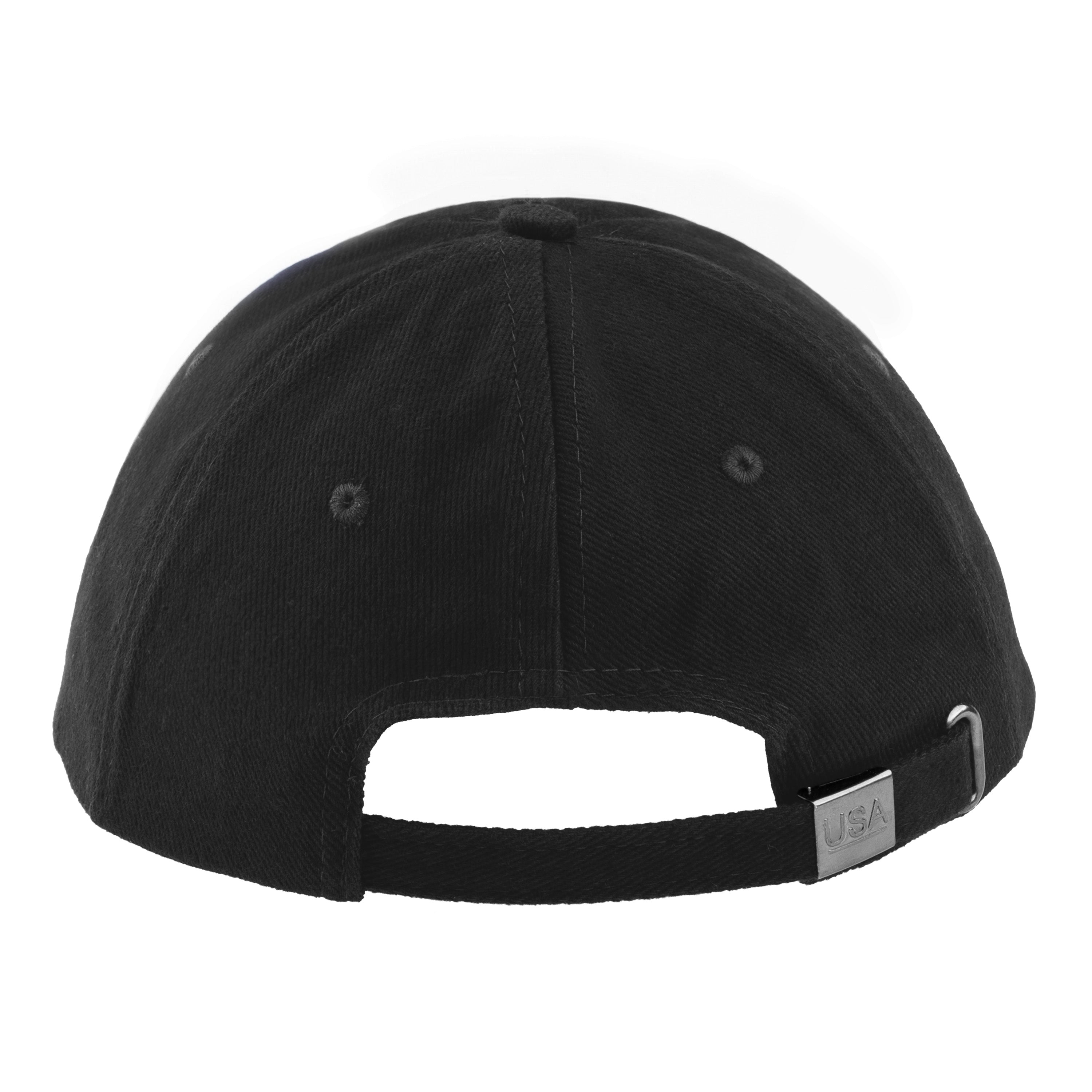 USA Heavy Cotton Brush Baseball Hat - Nirlon