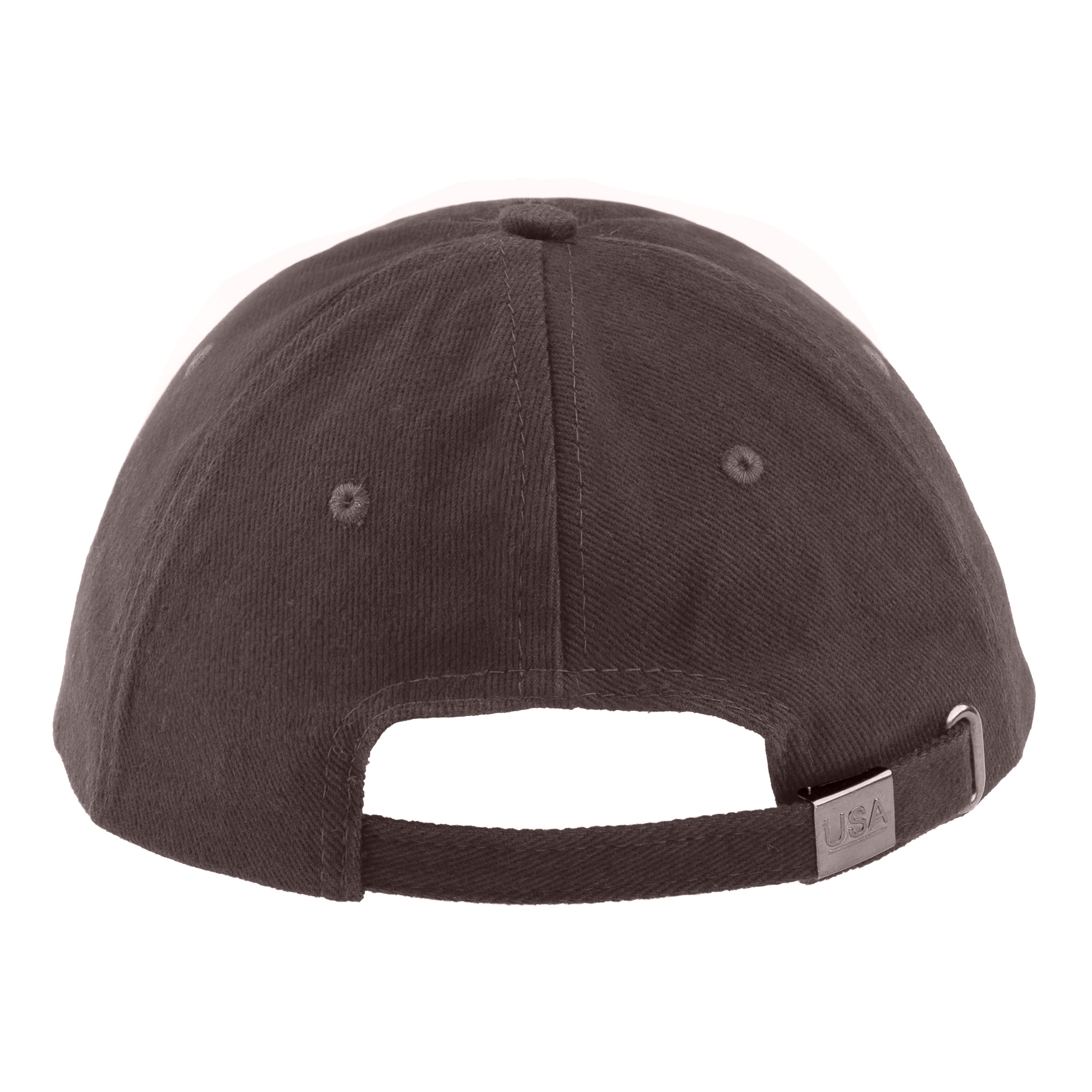 USA Heavy Cotton Brush Baseball Hat - Nirlon