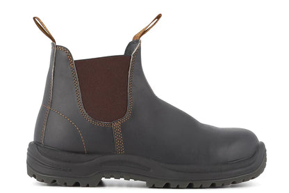 Safety Boot – Stout Brown Leather