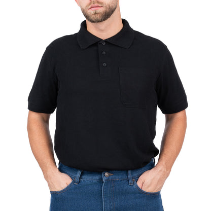 Short Sleeve Polo Shirt with Pocket